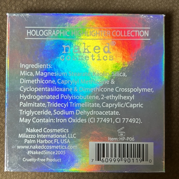 Holographic highlighter palette - Picture 4 of 4